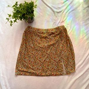 Floral Spring summer skirt